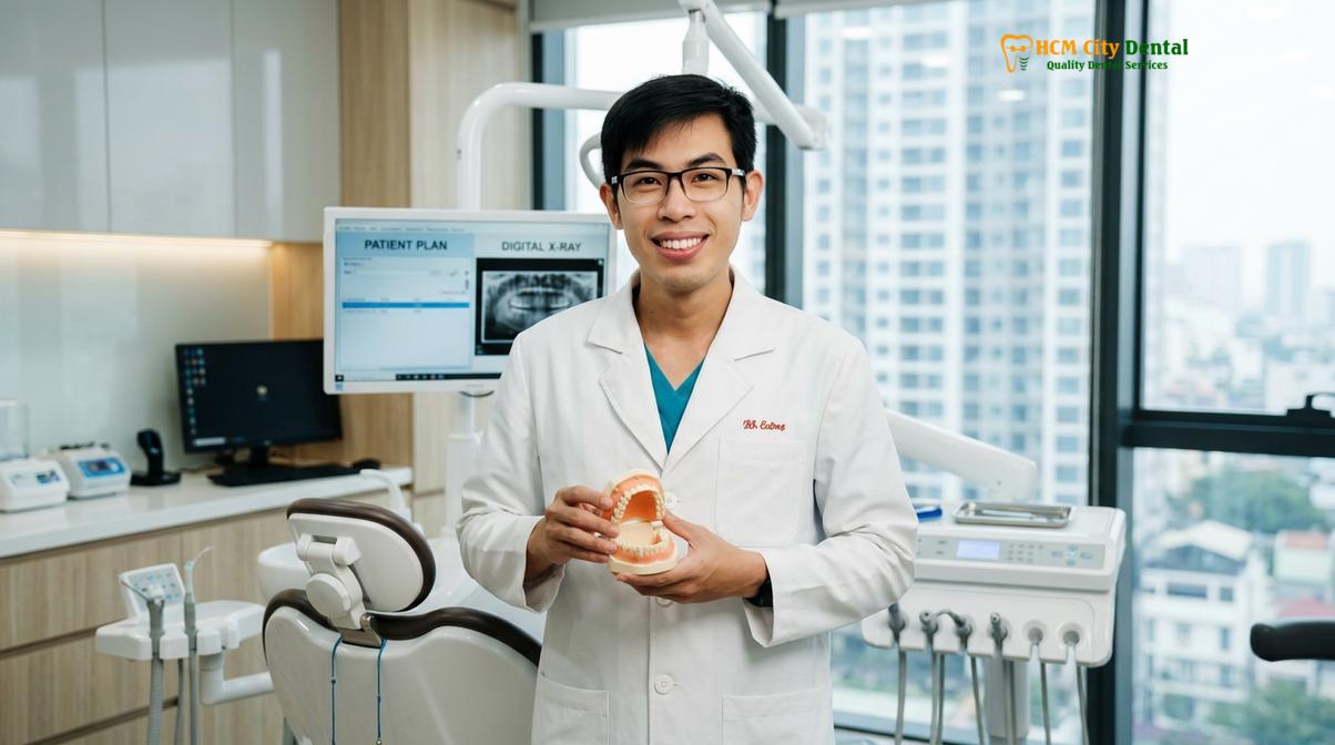 Dr. Nguyen Van Cuong DDS at HCMC Dental Clinic
