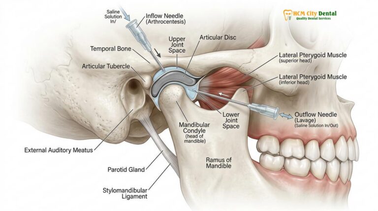 TMJ Arthrocentesis Vietnam: Clinical Guide & Success Rates | HCMC Dental