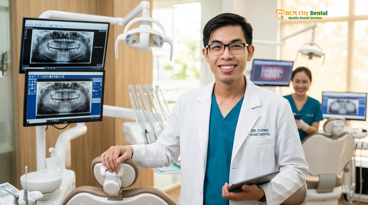 Dr. Nguyen Van Cuong DDS at HCMC Dental Clinic