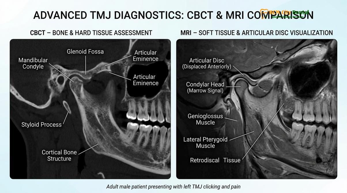 Clinical photography related to TMJ MRI Scan Vietnam