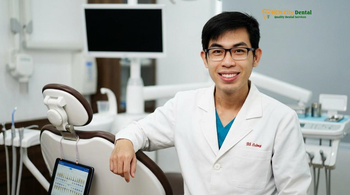 Dr. Nguyen Van Cuong DDS at HCMC Dental Clinic