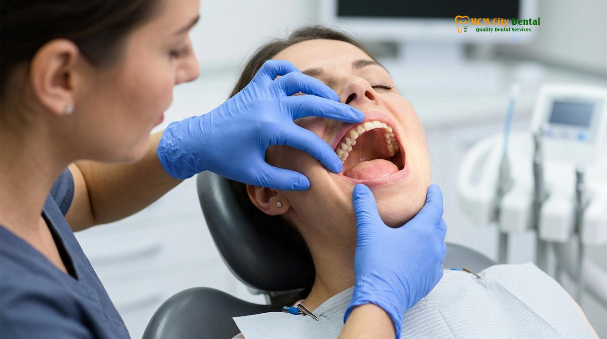 Visual description of TMJ Physical Therapy Saigon