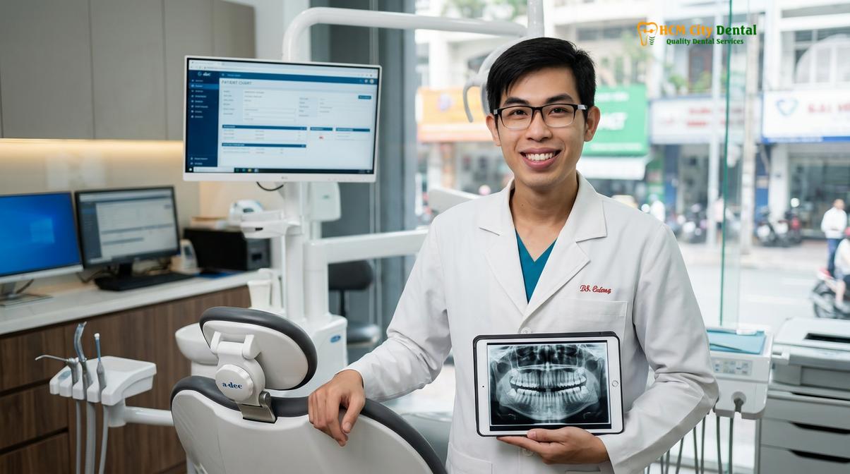 Dr. Nguyen Van Cuong DDS at HCMC Dental Clinic