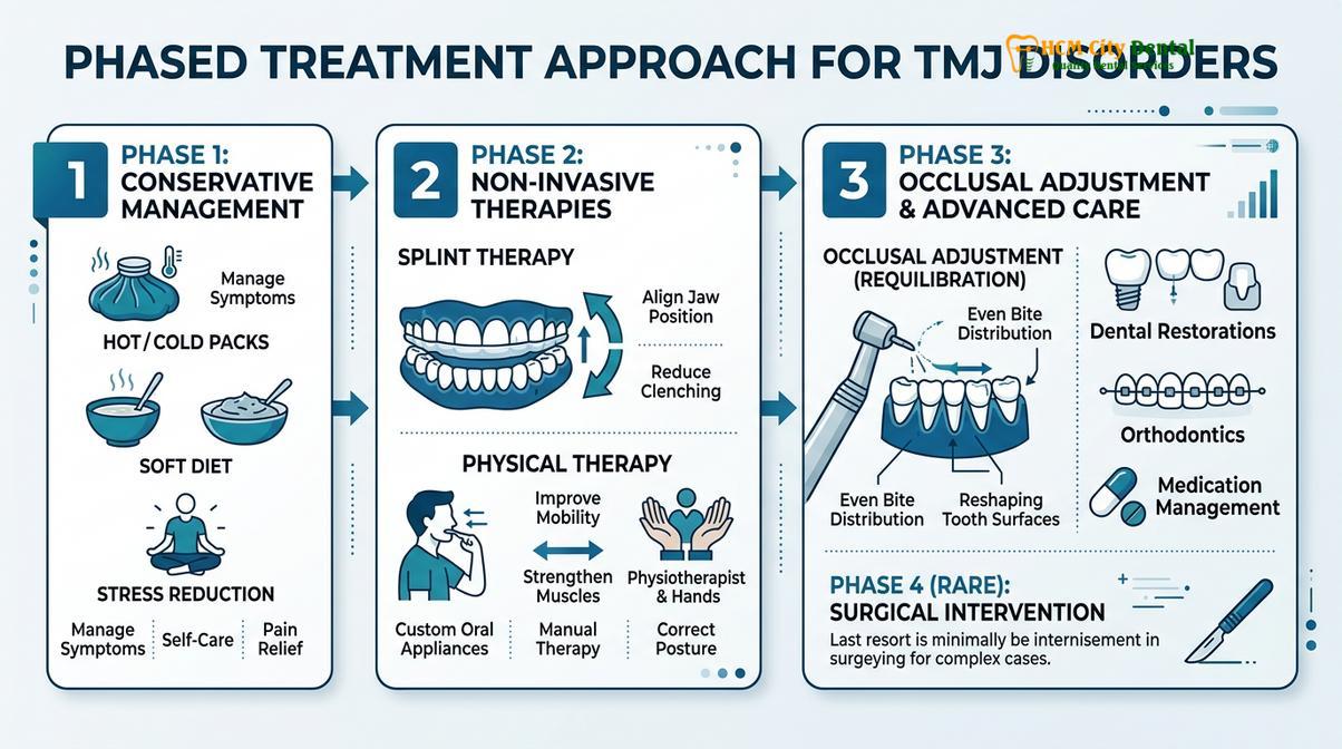 Summary diagram of TMJ Specialist Ho Chi Minh City