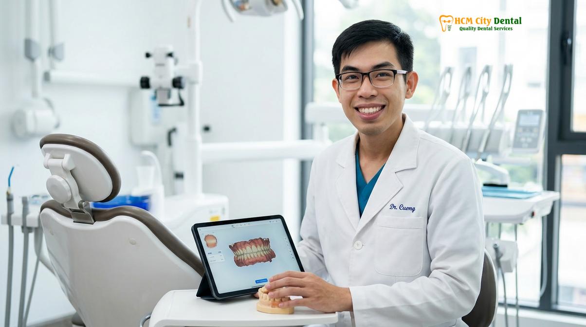 Dr. Nguyen Van Cuong DDS at HCMC Dental Clinic
