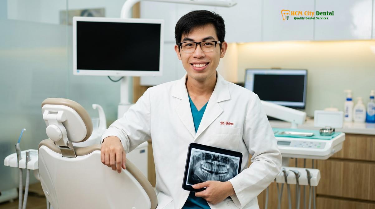 Dr. Nguyen Van Cuong DDS at HCMC Dental Clinic