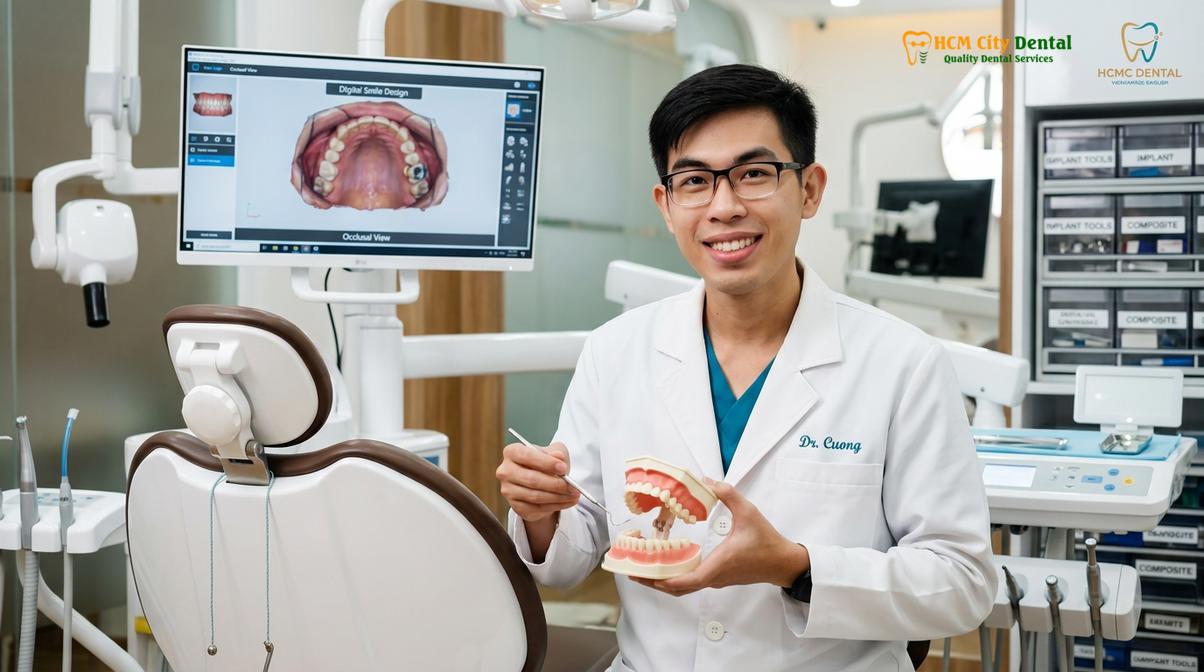 Dr. Nguyen Van Cuong DDS at HCMC Dental Clinic