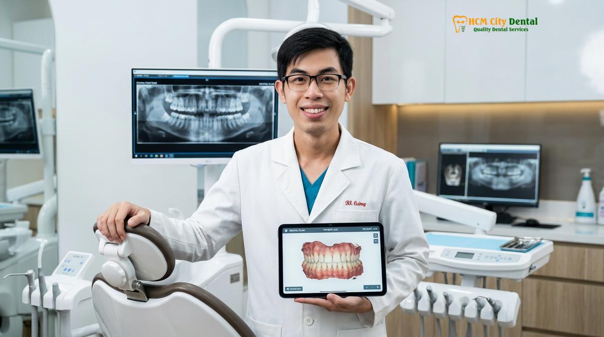 Dr. Nguyen Van Cuong DDS at HCMC Dental Clinic