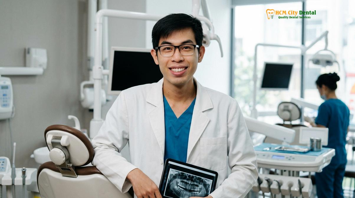 Dr. Nguyen Van Cuong DDS at HCMC Dental Clinic