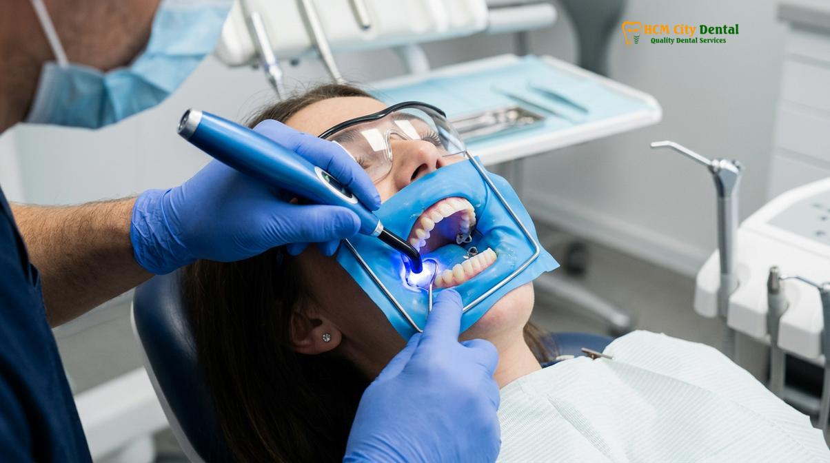 Visual description of Tooth Colored Filling Materials GIC Composite Ceramic