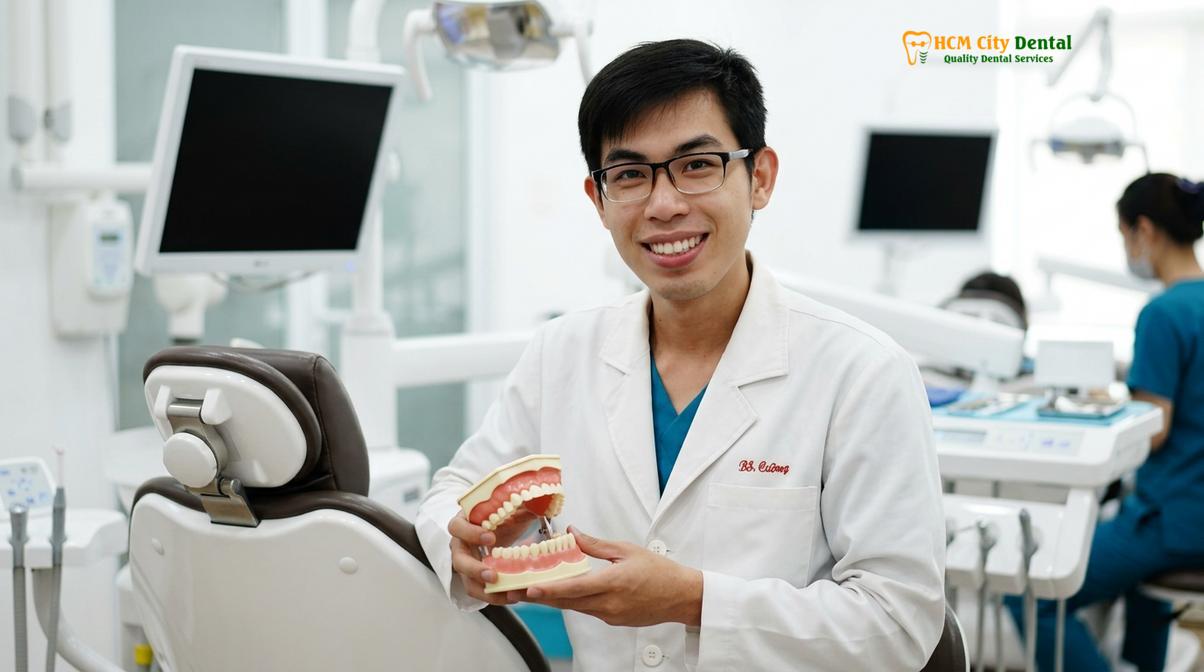 Dr. Nguyen Van Cuong DDS at HCMC Dental Clinic