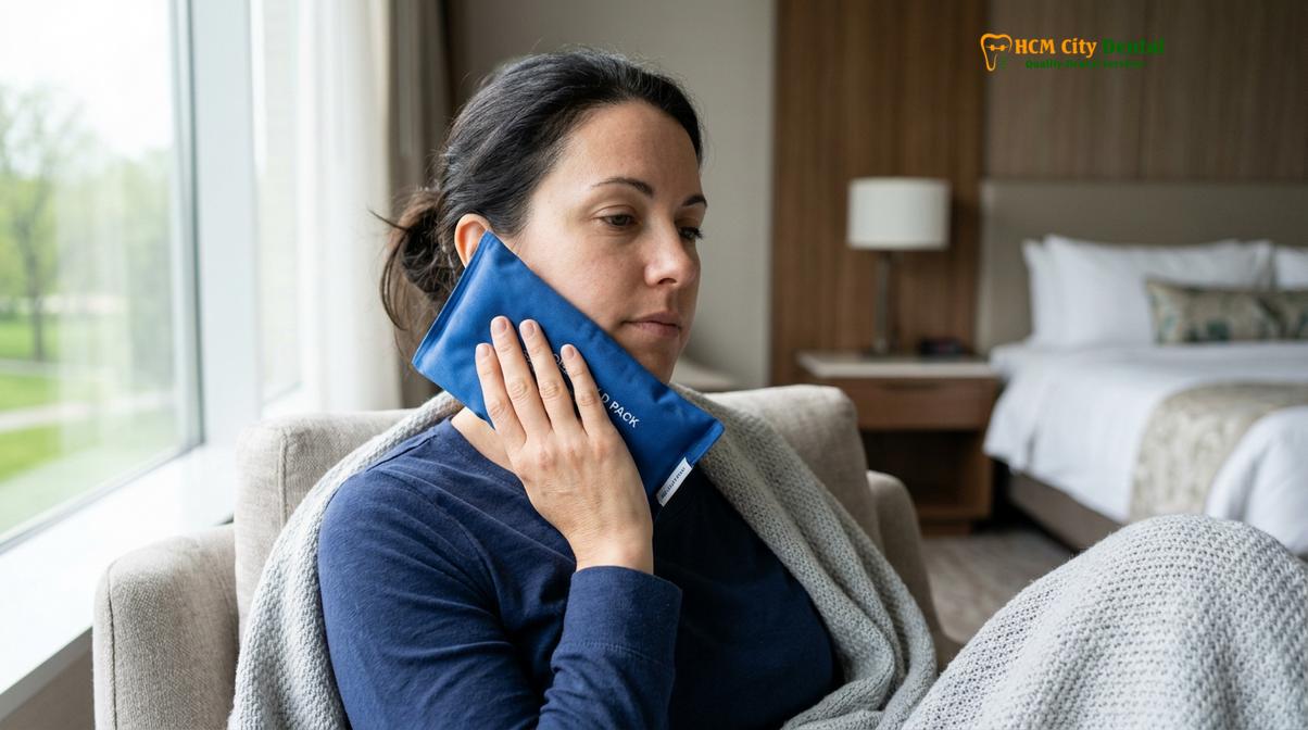 Clinical photography related to Tooth Extraction Recovery Travel Timeline