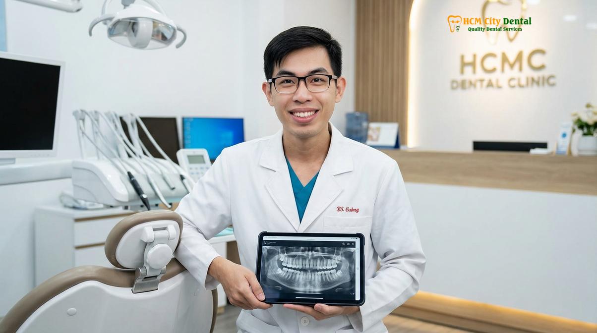 Dr. Nguyen Van Cuong DDS at HCMC Dental Clinic