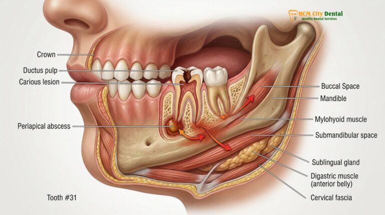 Tooth Infection Spreading Signs: Clinical Guide | HCMC Dental