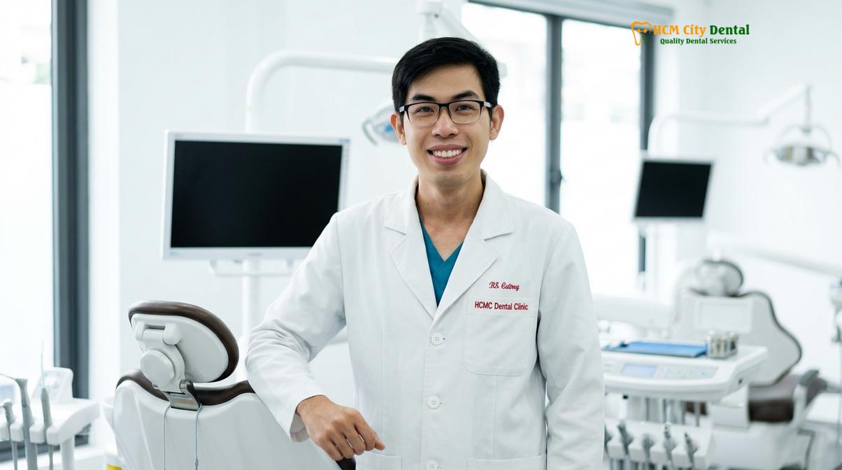 Dr. Nguyen Van Cuong DDS at HCMC Dental Clinic