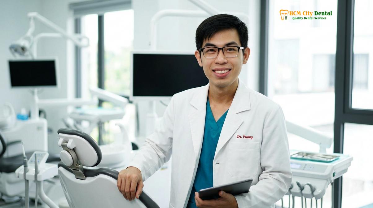 Dr. Nguyen Van Cuong DDS at HCMC Dental Clinic