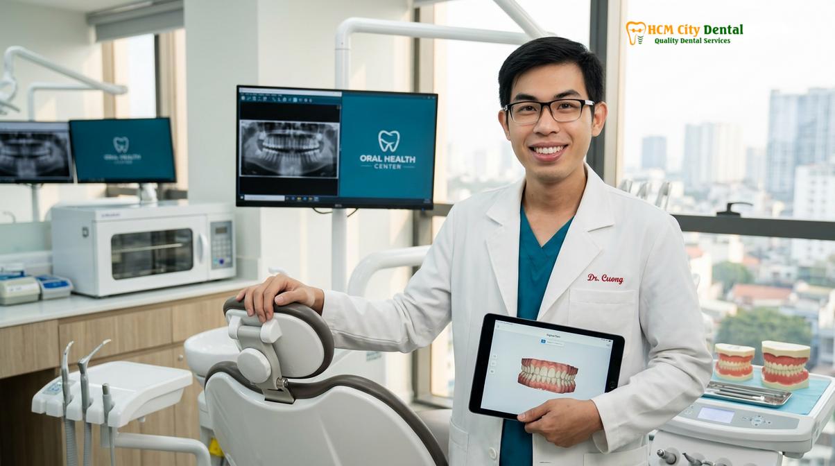 Dr. Nguyen Van Cuong DDS at HCMC Dental Clinic