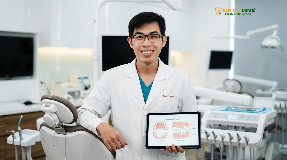 Dr. Nguyen Van Cuong DDS at HCMC Dental Clinic