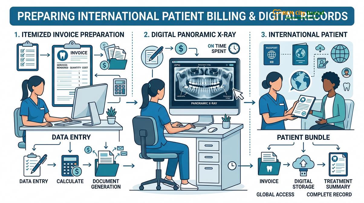 Summary diagram of travel insurance dental emergency vietnam