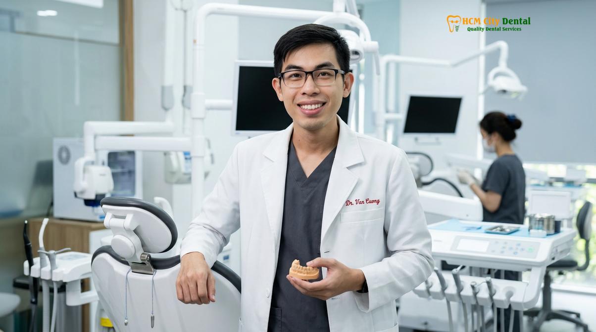 Dr. Nguyen Van Cuong DDS at HCMC Dental Clinic