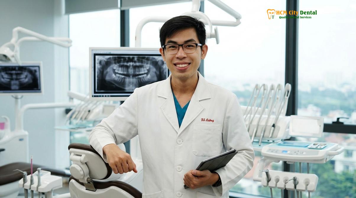 Dr. Nguyen Van Cuong DDS at HCMC Dental Clinic