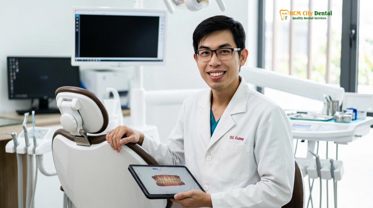 Dr. Nguyen Van Cuong DDS at HCMC Dental Clinic