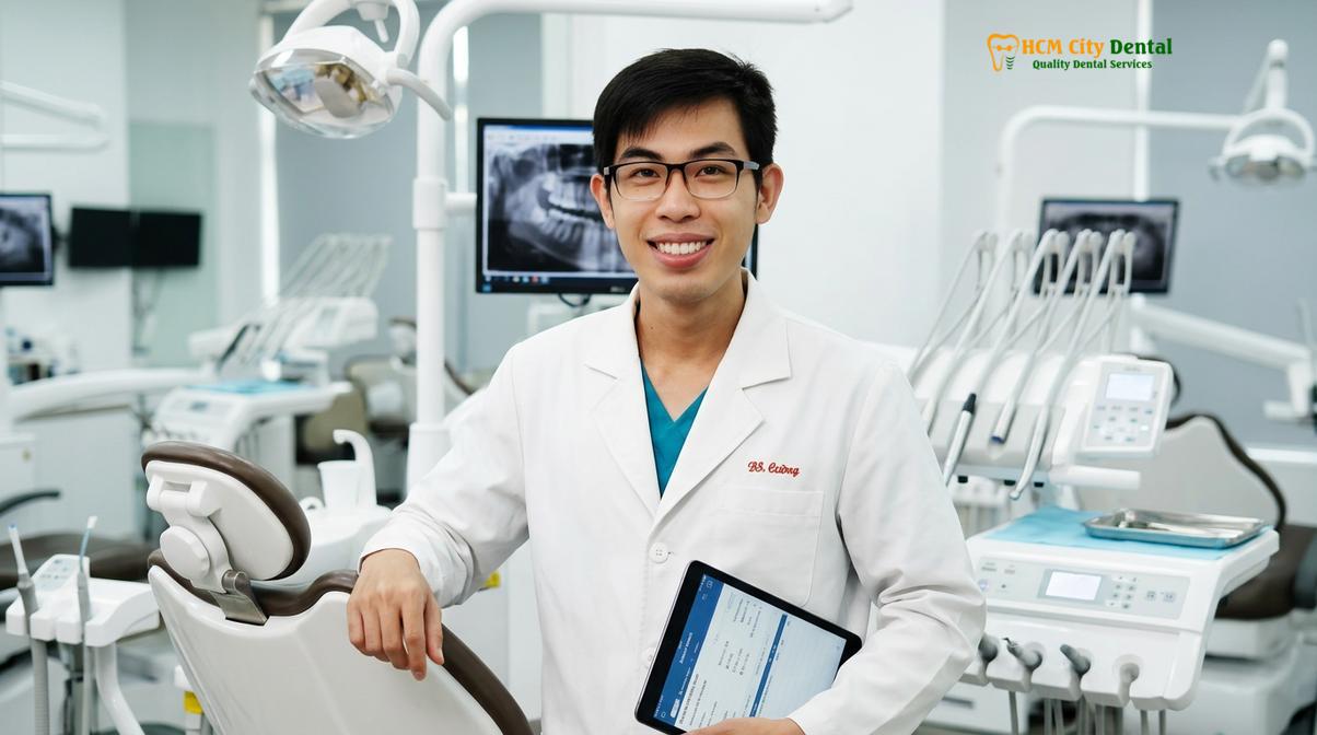 Dr. Nguyen Van Cuong DDS at HCMC Dental Clinic