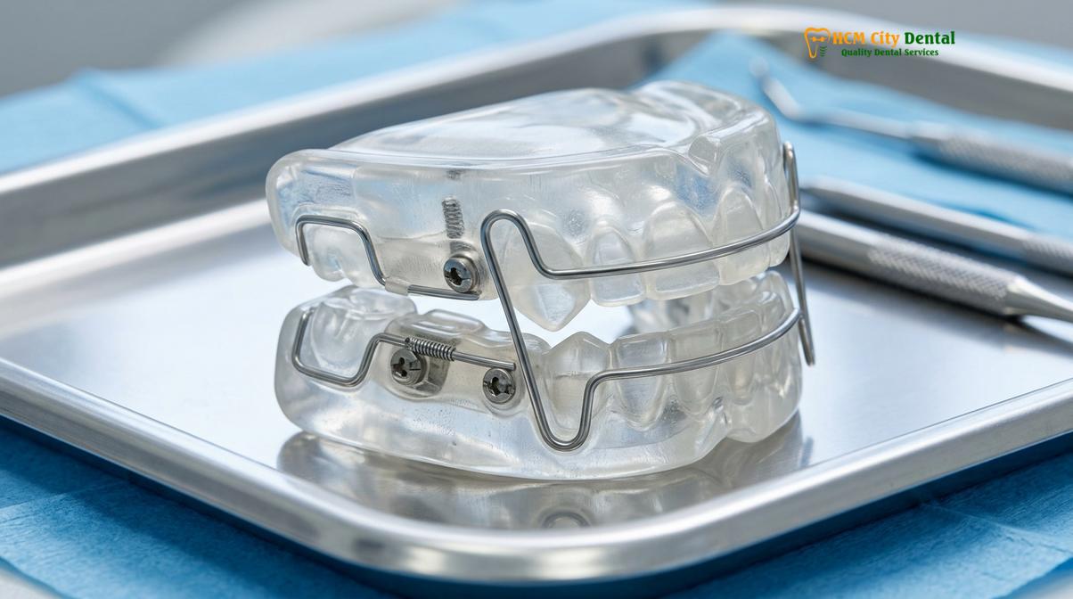 Clinical illustration of Twinblock Snoring