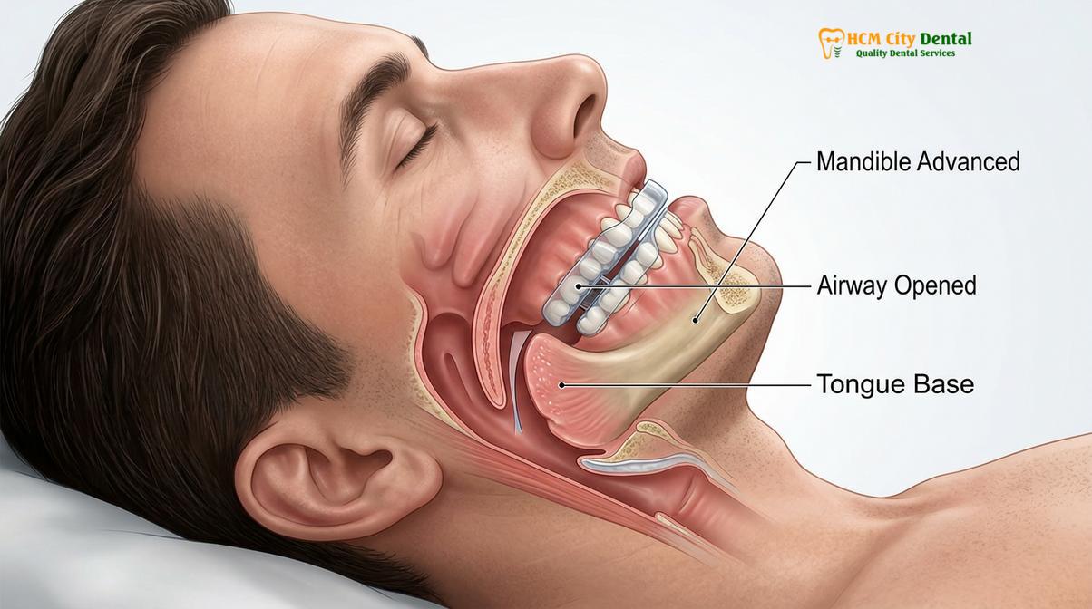 Clinical photography related to Twinblock Snoring