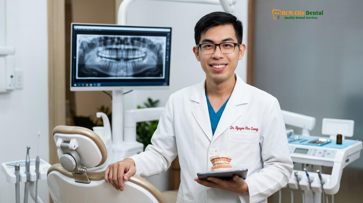 Dr. Nguyen Van Cuong DDS at HCMC Dental Clinic