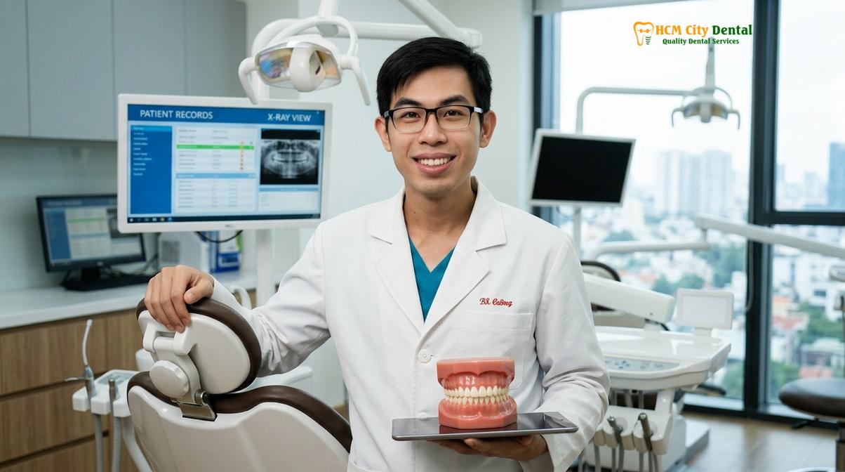 Dr. Nguyen Van Cuong DDS at HCMC Dental Clinic