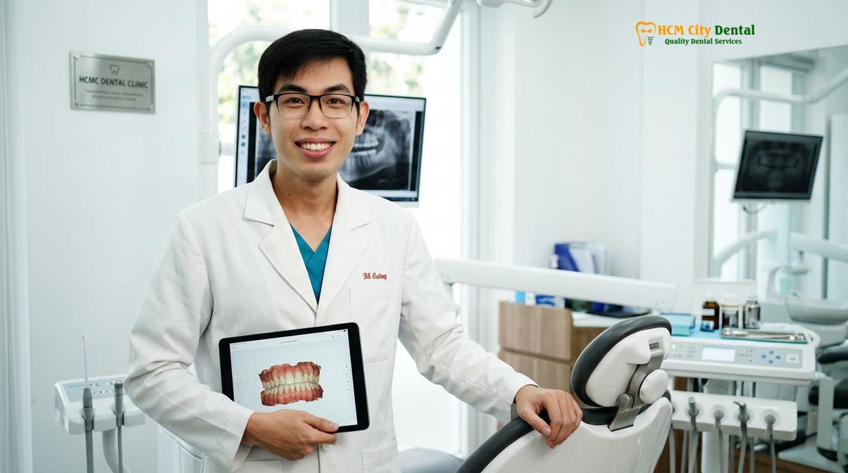 Dr. Nguyen Van Cuong DDS at HCMC Dental Clinic