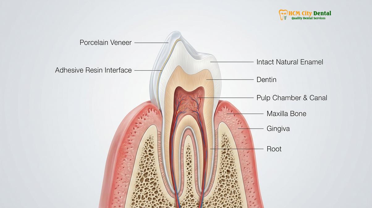 Clinical photography related to ultra thin veneers