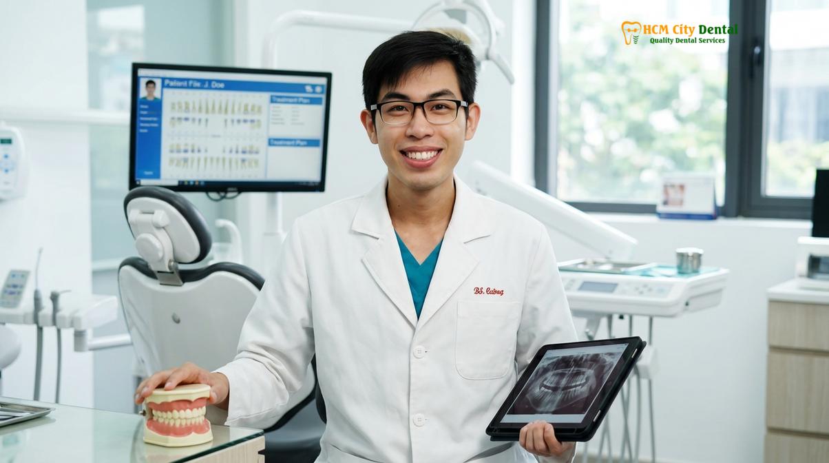 Dr. Nguyen Van Cuong DDS at HCMC Dental Clinic