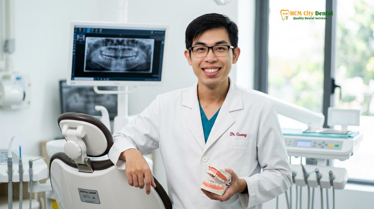 Dr. Nguyen Van Cuong DDS at HCMC Dental Clinic