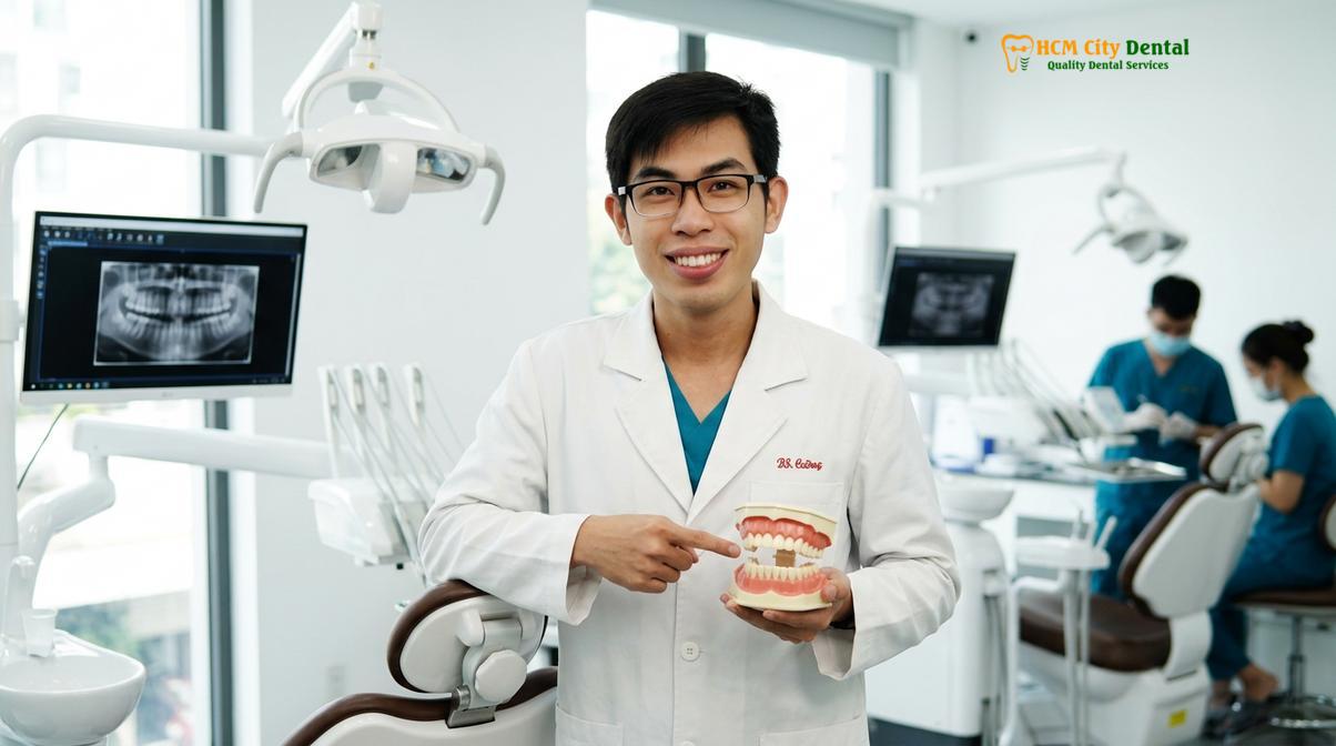 Dr. Nguyen Van Cuong DDS at HCMC Dental Clinic