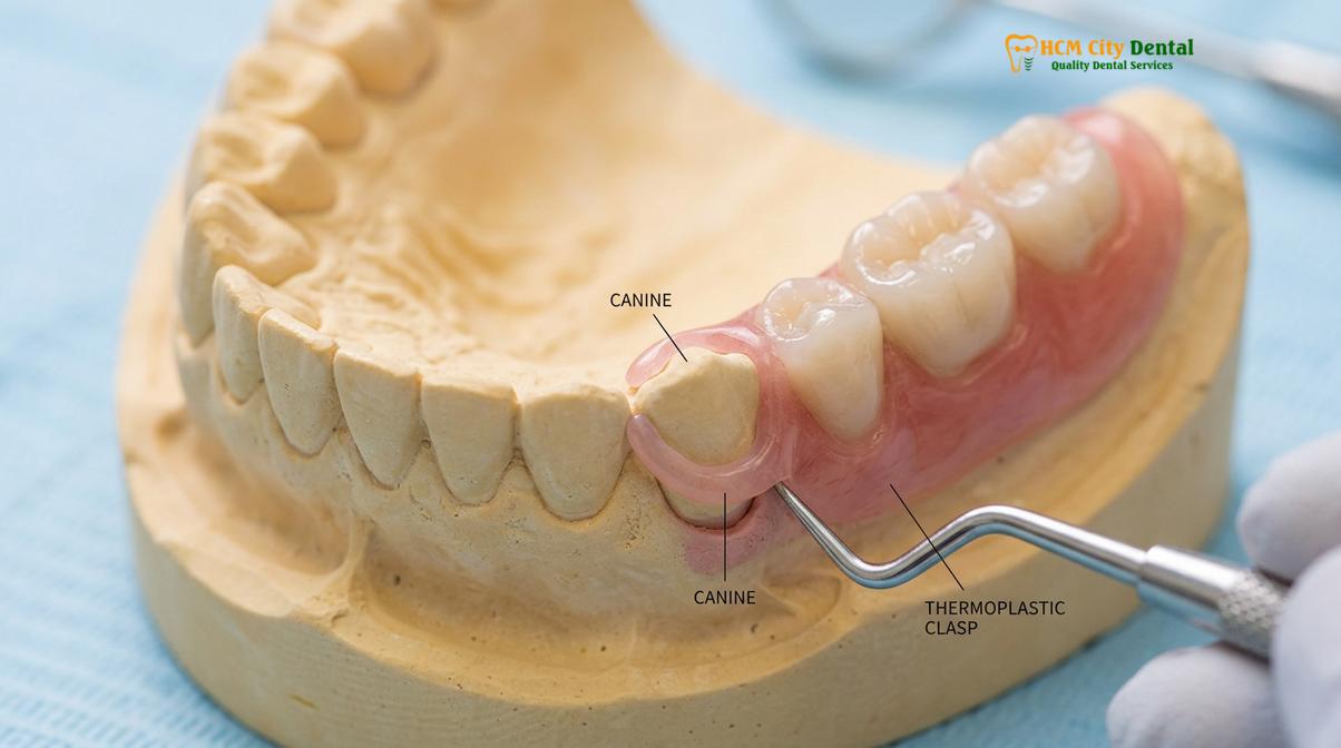 Clinical photography related to Valplast Dentures Vietnam