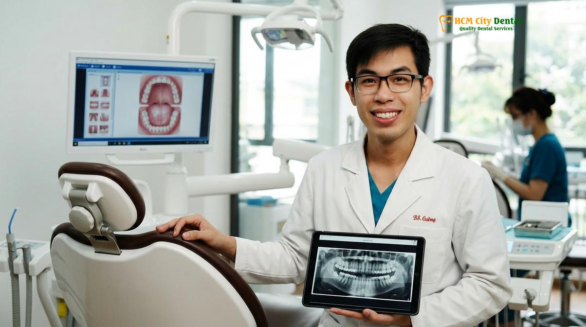 Dr. Nguyen Van Cuong DDS at HCMC Dental Clinic