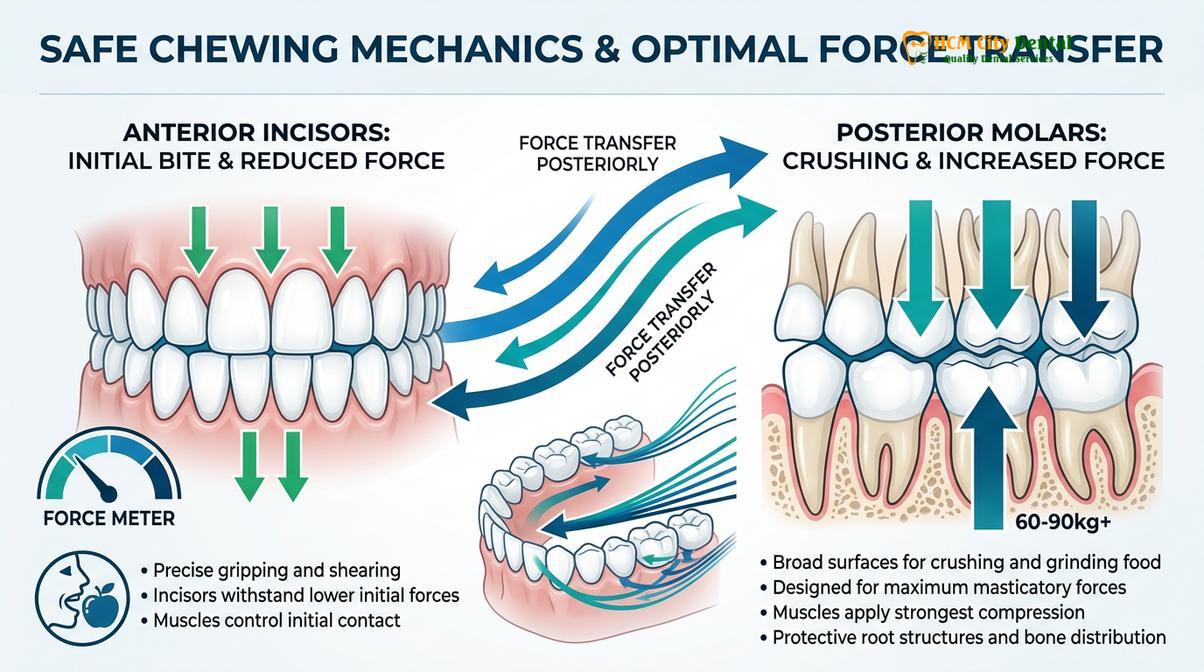 Summary diagram of what to eat after veneers