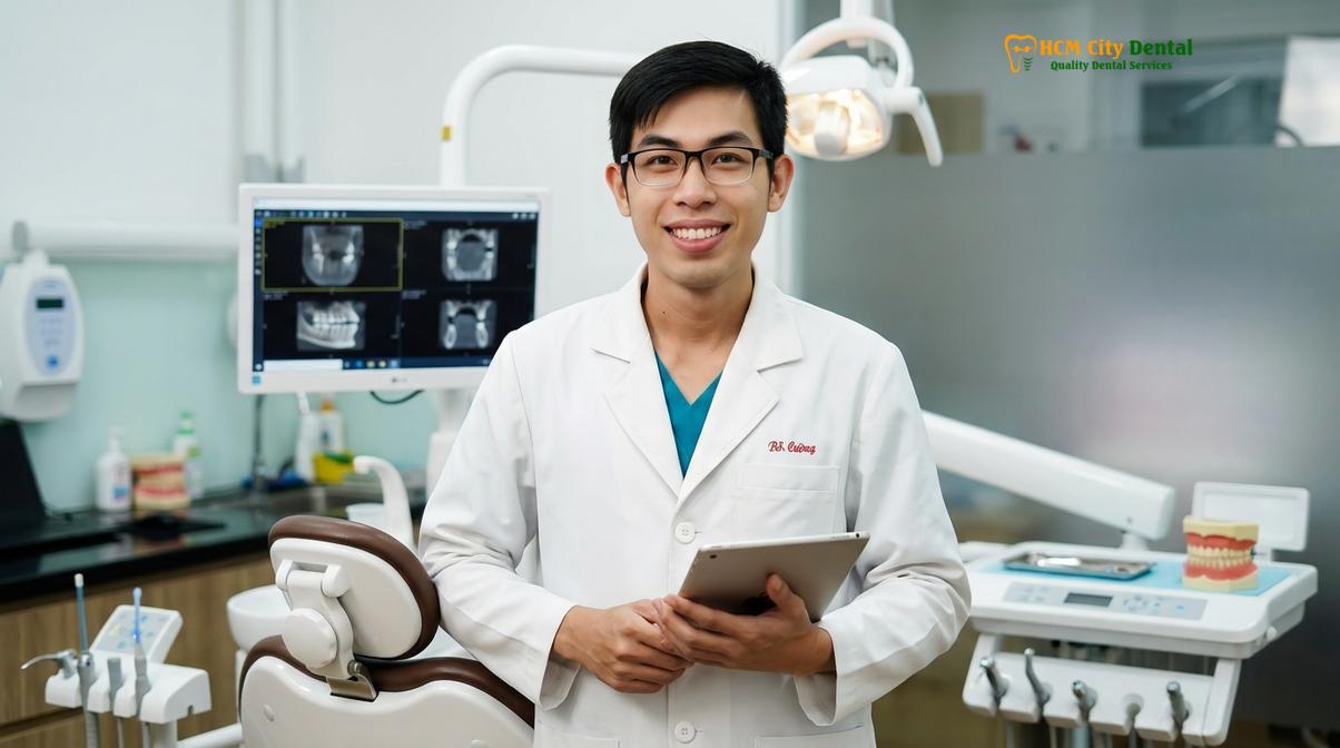 Dr. Nguyen Van Cuong DDS at HCMC Dental Clinic