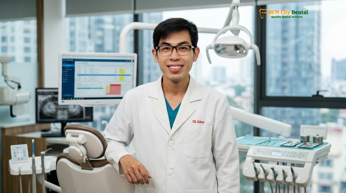 Dr. Nguyen Van Cuong DDS at HCMC Dental Clinic