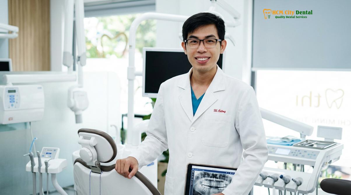 Dr. Nguyen Van Cuong DDS at HCMC Dental Clinic