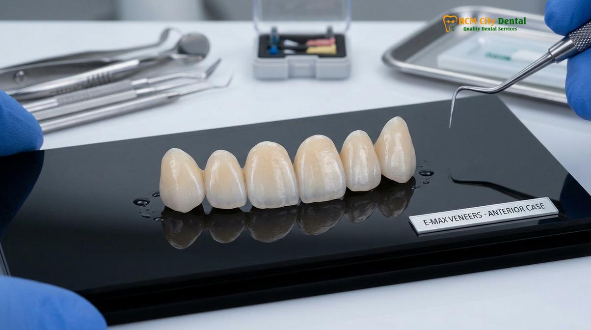 Visual description of veneers vs crowns vs bonding