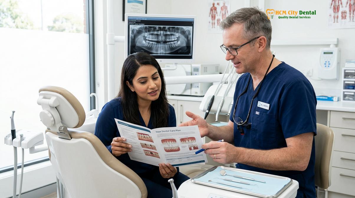 Clinical illustration of verify dentist credentials license Vietnam