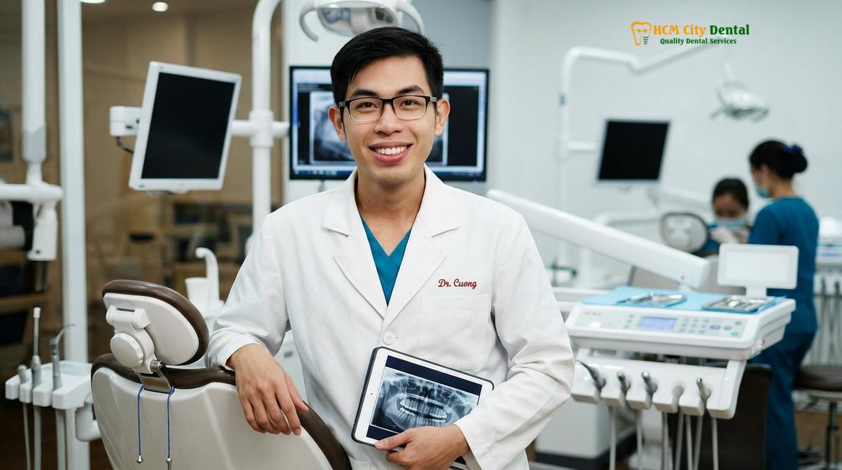 Dr. Nguyen Van Cuong DDS at HCMC Dental Clinic