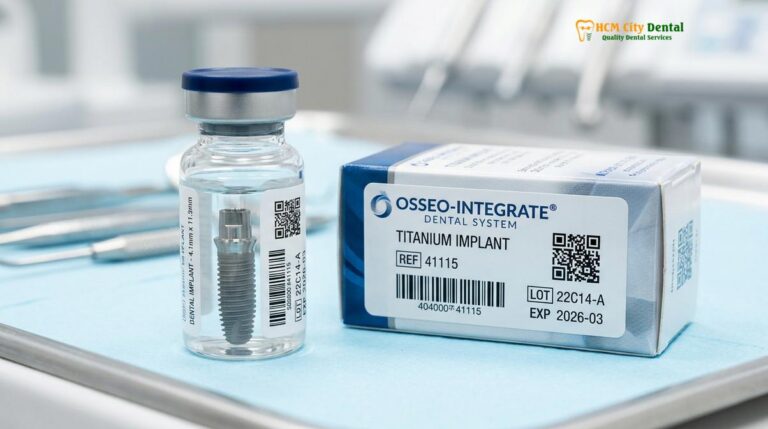 Verify Genuine Dental Implant Barcode Packaging | HCMC Dental