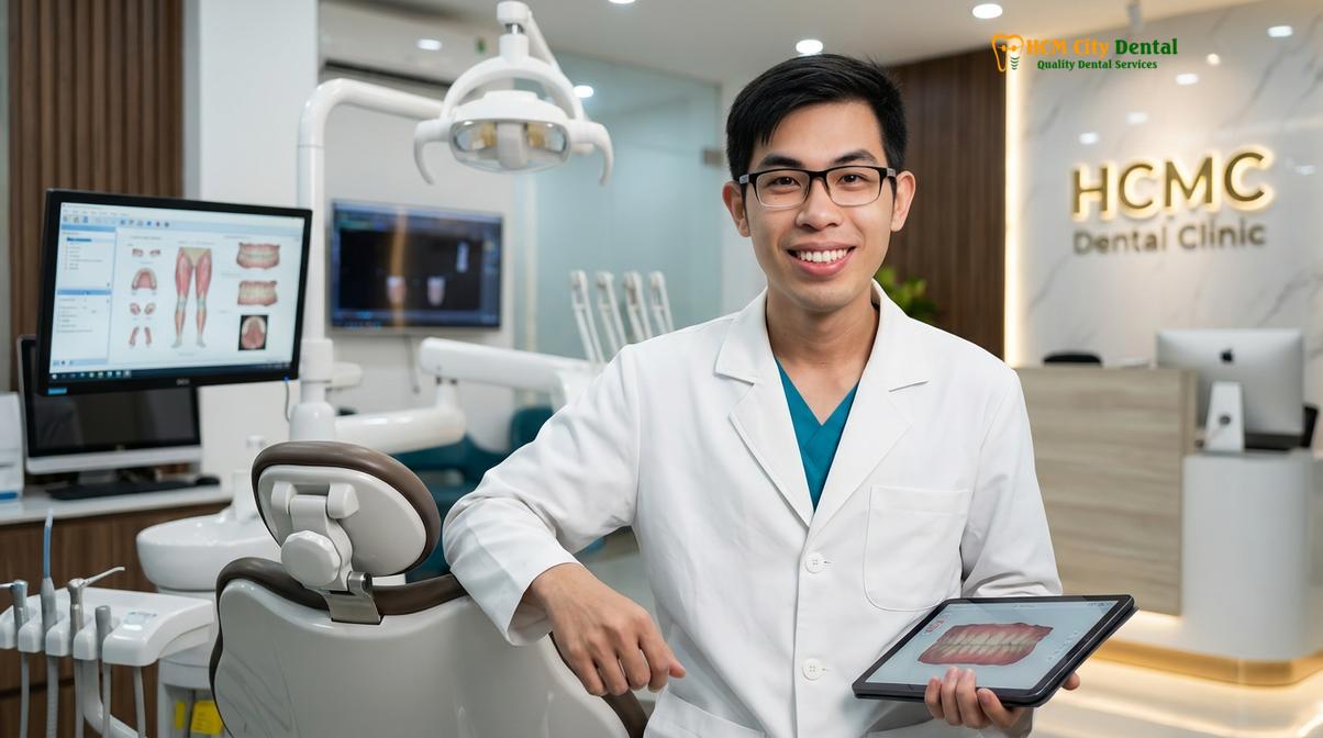Dr. Nguyen Van Cuong DDS at HCMC Dental Clinic