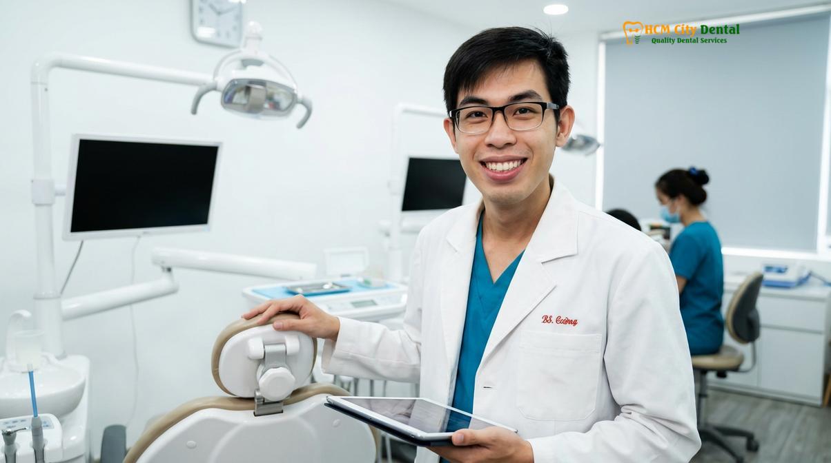 Dr. Nguyen Van Cuong DDS at HCMC Dental Clinic