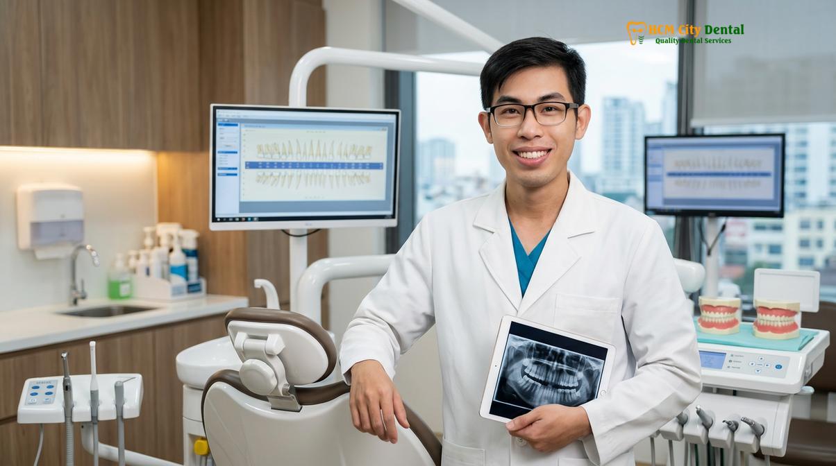 Dr. Nguyen Van Cuong DDS at HCMC Dental Clinic