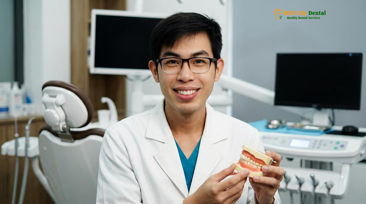 Dr. Nguyen Van Cuong DDS at HCMC Dental Clinic